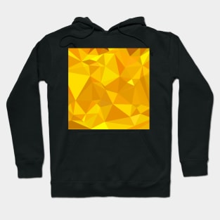 Peridot Yellow Abstract Low Polygon Background Hoodie